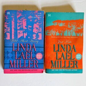 VTG Linda Lael Miller Harlequin Romance Lot Set of 2 Paperback Small